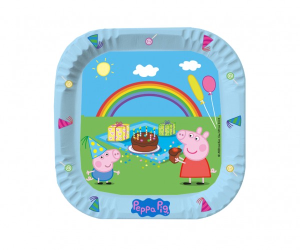 Partyset Peppa Wutz 51 tlg. 6 Personen